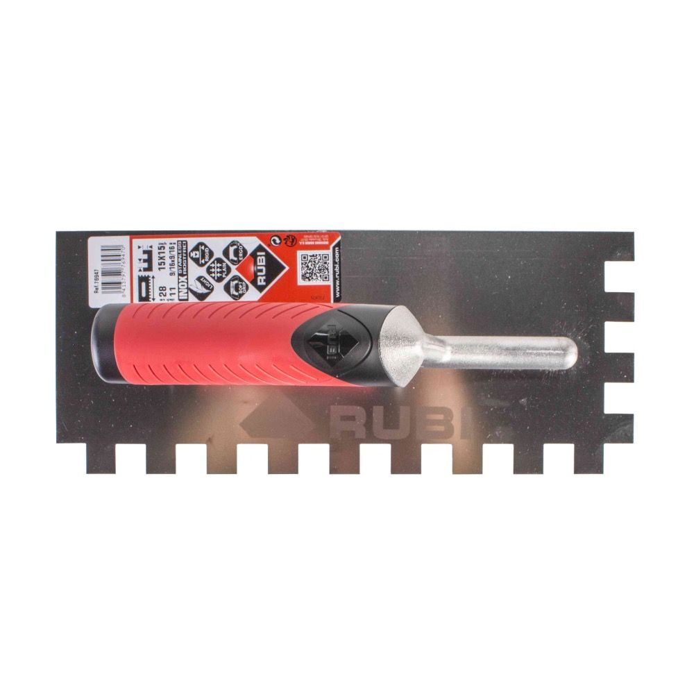 Rubi Inox Peigne à colle - 15 x 15 main product photo