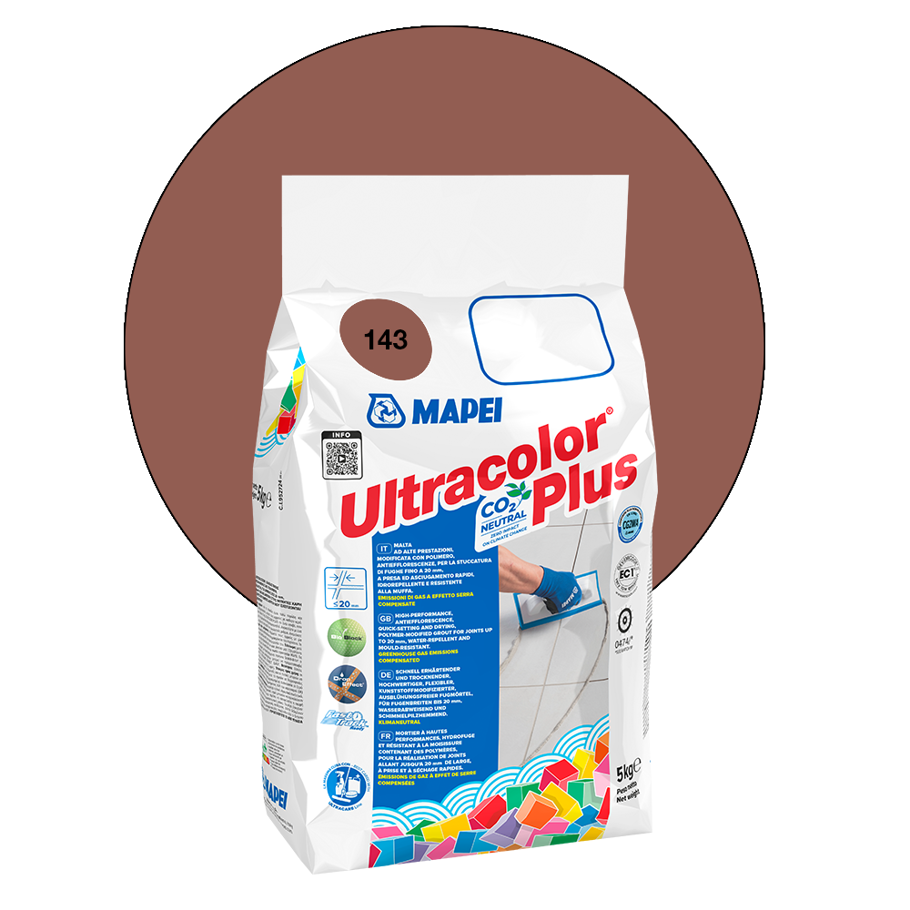 Mapei Ultracolor Plus - 143 Terracotta, 5 kg main product photo