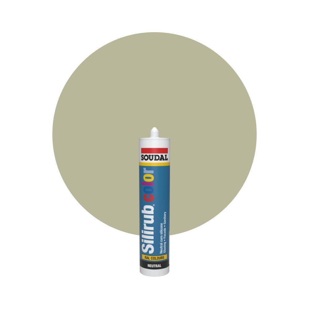 Soudal Silirub Color - RAL 7032 Gris gravier main product photo