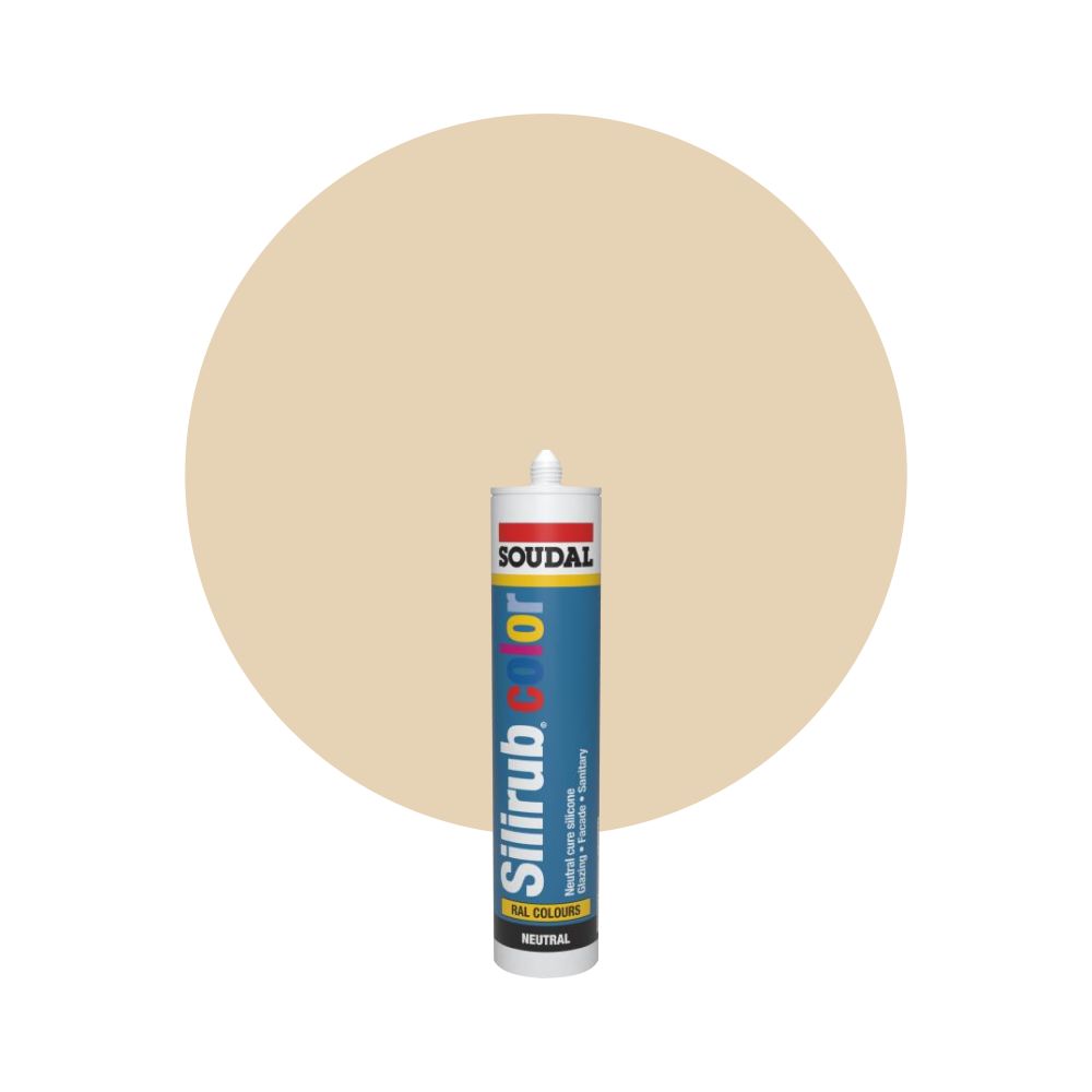 Soudal Silirub Color - RAL 1015 Ivoire clair main product photo