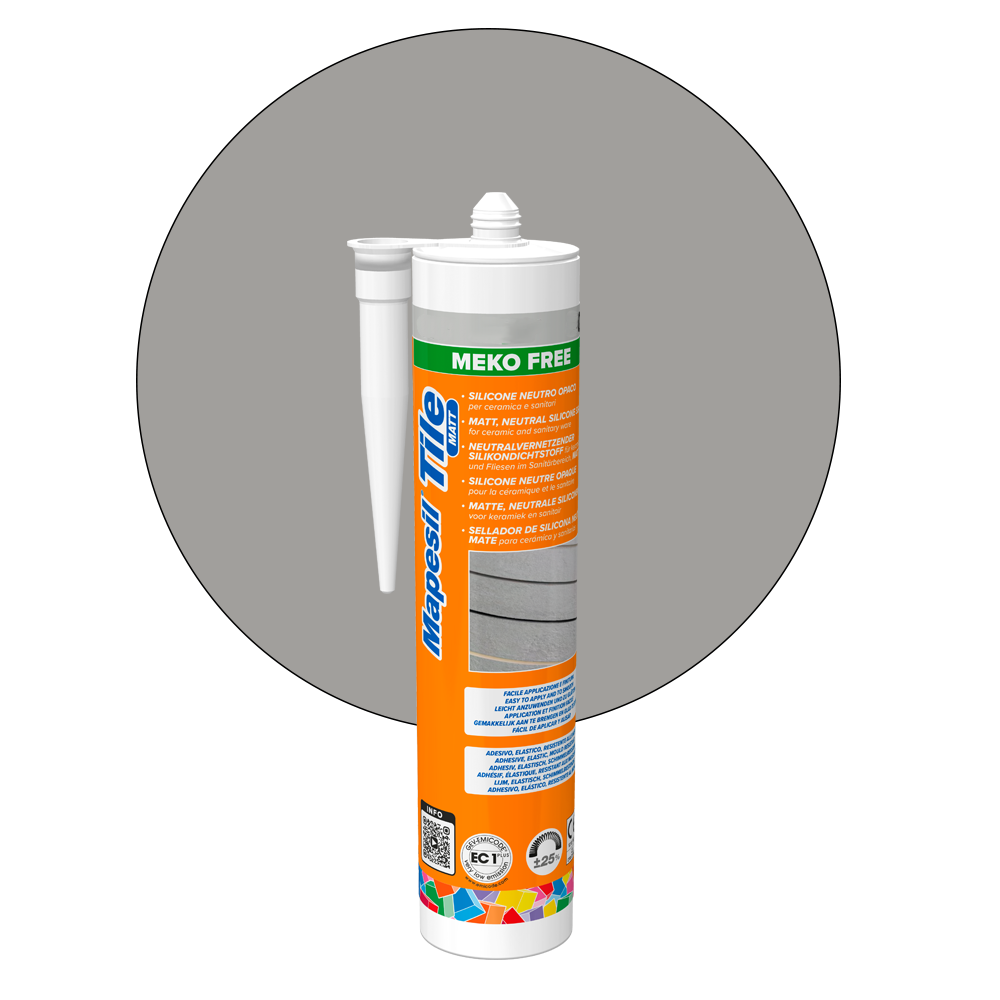 Mapei Mapesil Tile Matt - 112 Gris Moyen main product photo